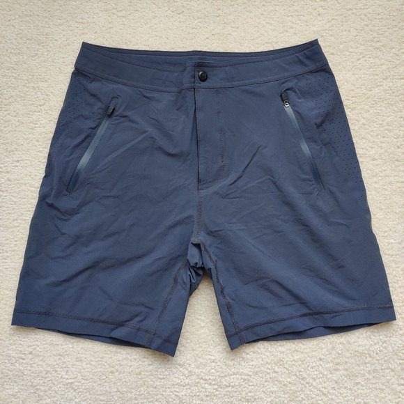 Mack Weldon 4-Way Active Short - True Black - Picture 1 of 3